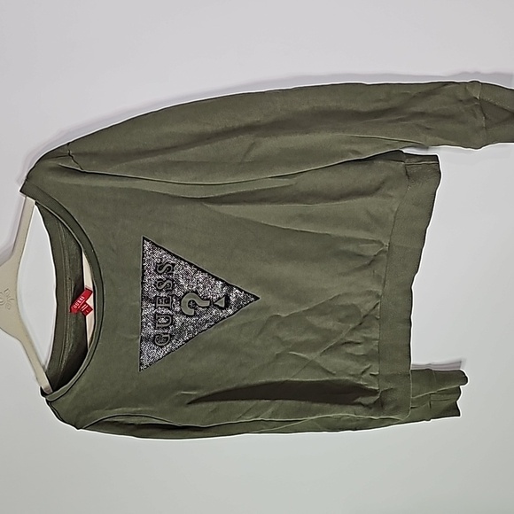 Guess large green scoop neck sweater - Picture 2 of 6